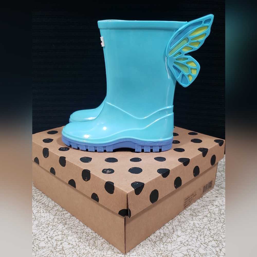 Sophia Webster Little Girl's & Girl's Butterfly Welly Rain Boots NWT